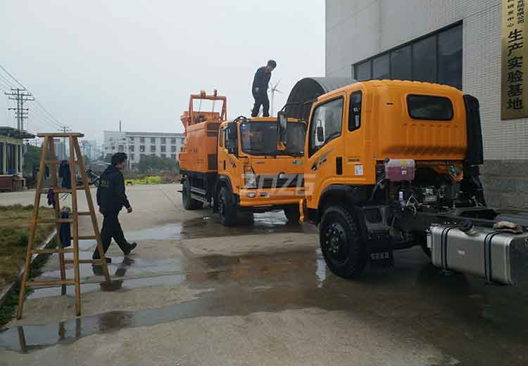 挑戰(zhàn)中騏重工混凝土車載泵 挑戰(zhàn)中騏重工混凝土車載泵